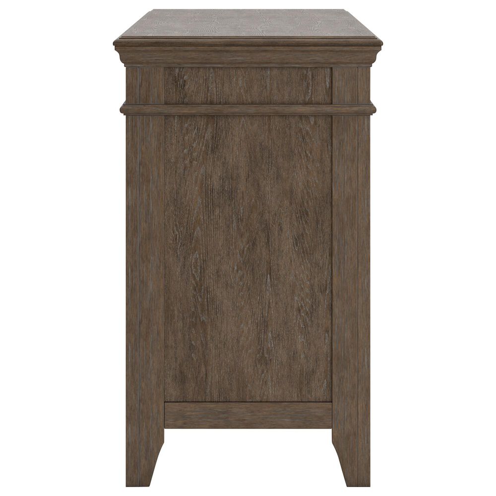 Ashley Janismore Credenza in Weathered Gray, , large