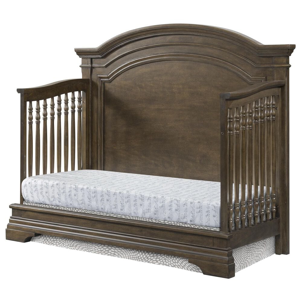 Eastern Shore Olivia Curved Top 4-In-1 Crib in Rosewood, , large