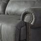 Ashley Austere Manual Wall Recliner in Gray, , large