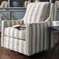 Ashley Kambria Swivel Glider Accent Chair in Canyon Ranch Ivory/Black, , large