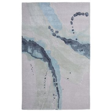 Feizy Rugs Kawai 2" x 3" Green and Blue Area Rug, , large