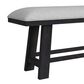 Mayberry Hill Transcend Counter Height Dining Bench in Charcoal, , large