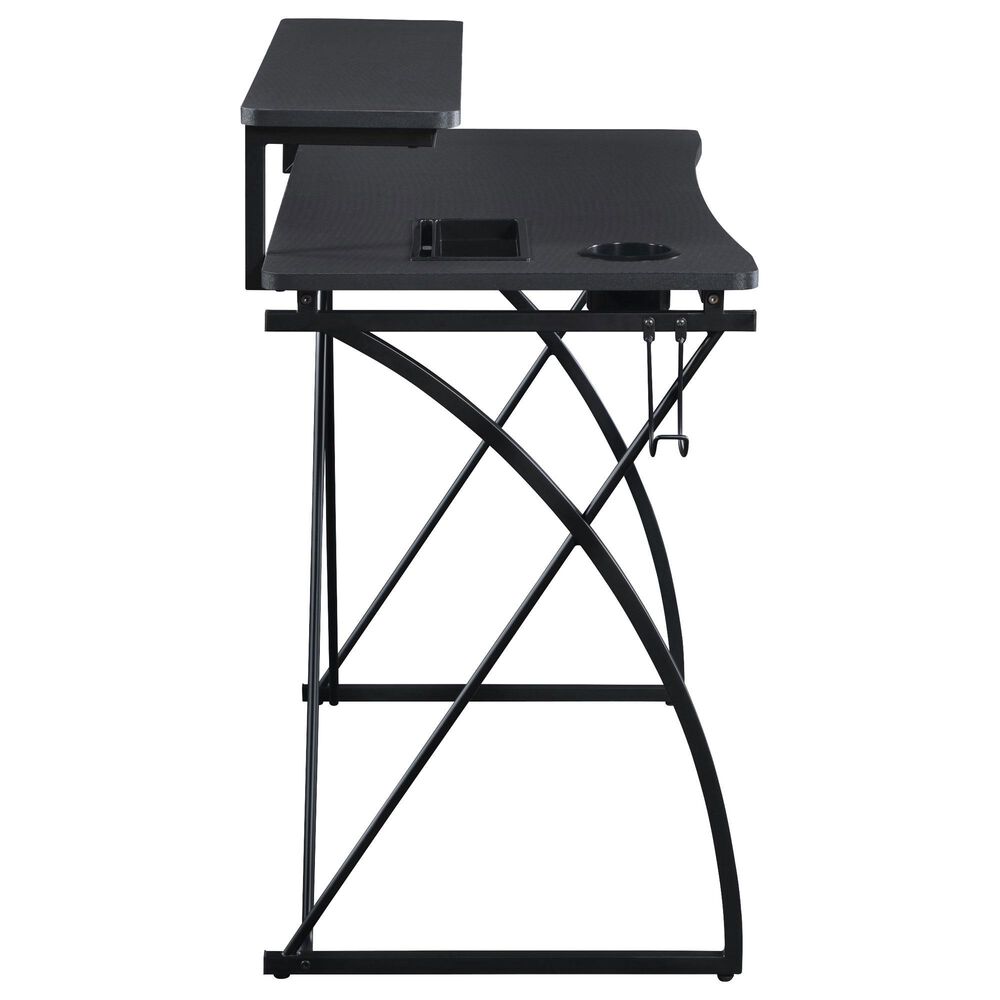 Valor Living Biome 44" Battlestation Gaming Desk in Grey, , large