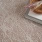 Nourison Exhale 7"10" x 9"10" Mocha and Ivory Area Rug, , large