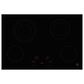 Bertazzoni 30" Electric Cooktop with Touch Control and Four Heating Zones in Black, , large