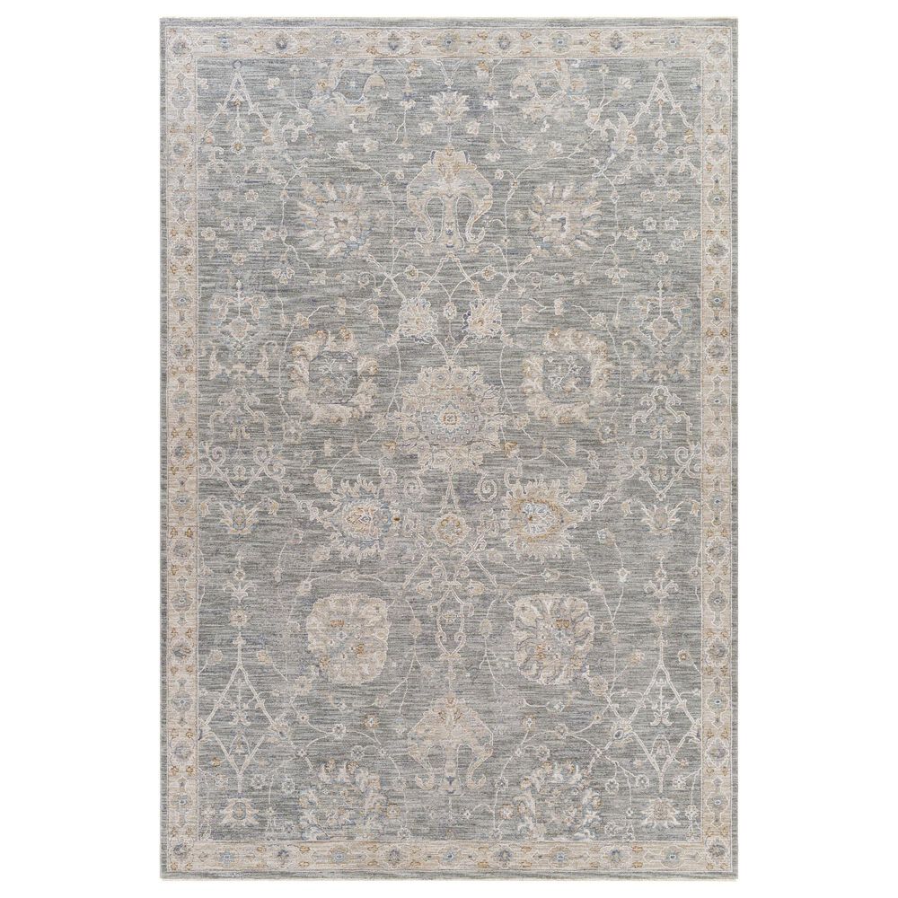 Surya Avant Garde 6"7" x 9"6" Gray, Beige and Denim Area Rug, , large