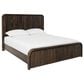 Fallridge Mezquite Black 5 Piece Queen Panel Bedroom Set in Black Natural Grain, , large