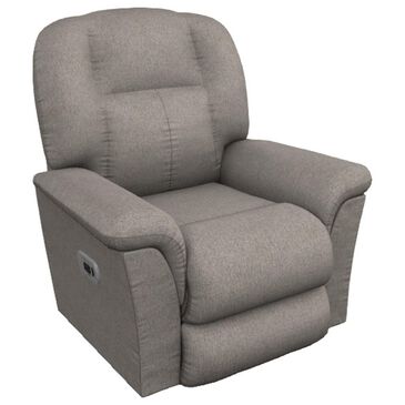 La-Z-Boy Jasper Power Rocker Recliner with Power Headrest and Lumbar in Smoke, , large