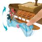 Disney Princess Moana Floating Ocean Voyager Canoe Boat Set, , large