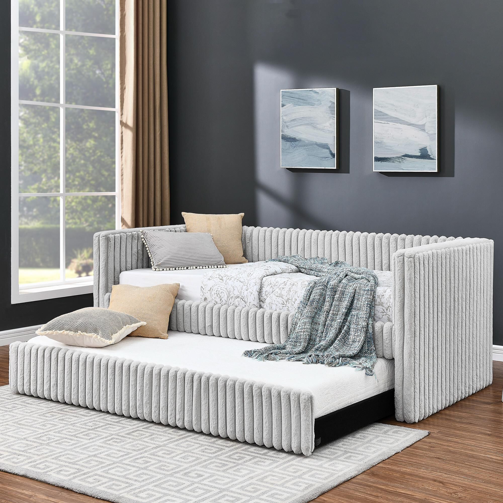 Dayday okさま Jordan Twin Daybed Weathered Grey | rooms4kids