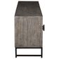 Ashley Treybrook Accent Cabinet in Distressed Gray and Black, , large