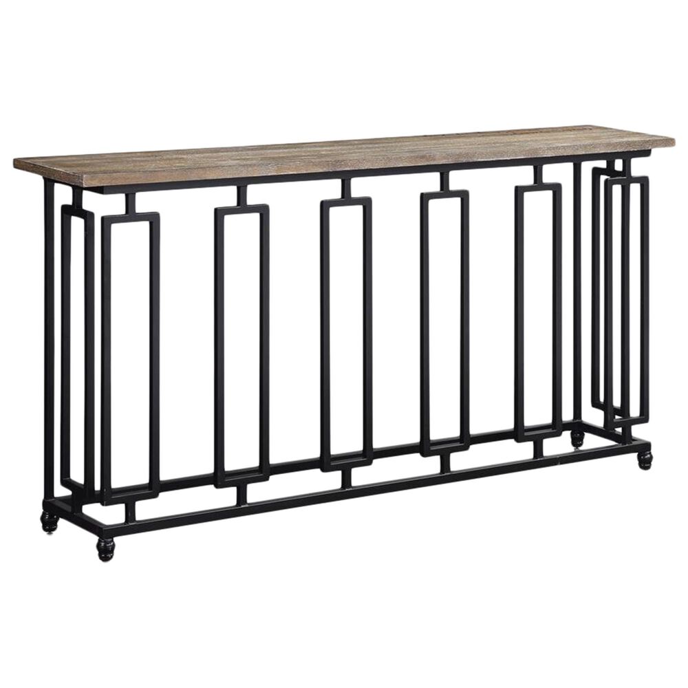 Shell Island Furniture Console Table in Sherwood Aged Brown, , large