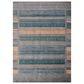 RIZZY Spectrum Dark Blue, Gray, Teal, Ivory, Cream, Green and Dusty Rose 8" x 10" Area Rug, , large