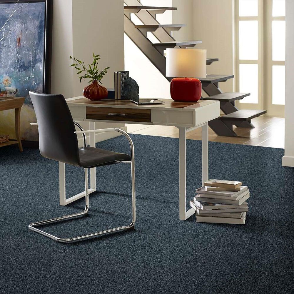 Shaw Find Your Comfort TT Blue Carpet in Wished Indigo, , large