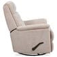 Flexsteel Sophisticated Manual Swivel Gliding Recliner in Oat, , large