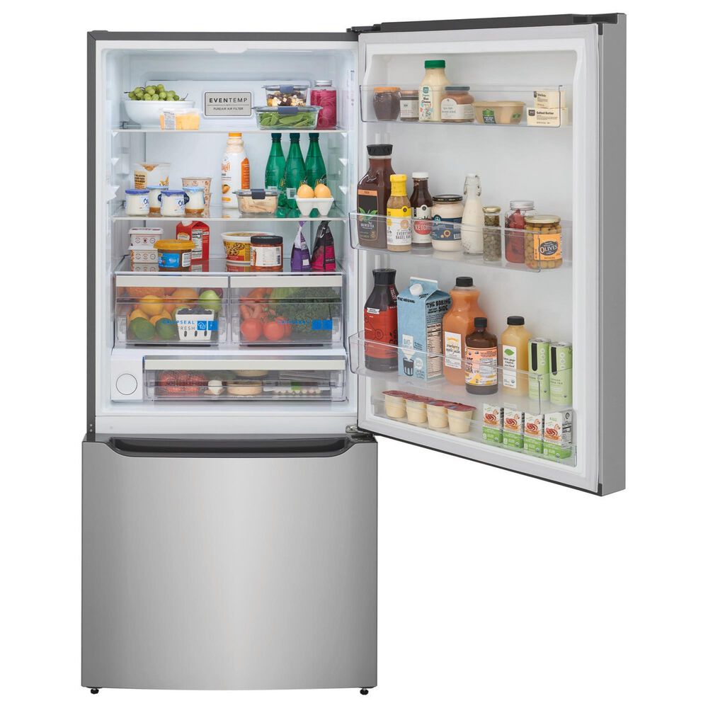 Frigidaire Gallery 20.32 Cu. Ft. Standard-Depth Bottom Freezer Refrigerator in Stainless Steel, , large