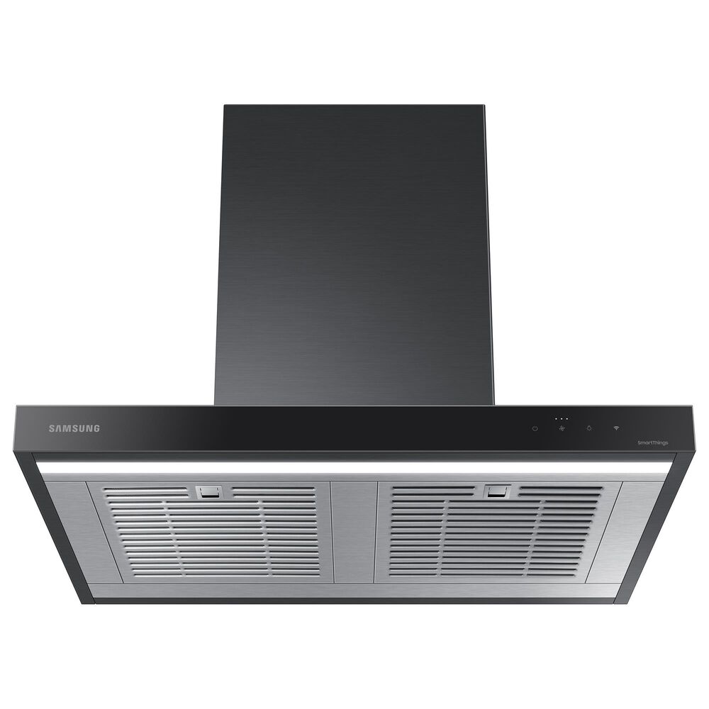 Samsung Bespoke 30&quot; Bespoke Smart Wall Mount Hood in Clean Deep Charcoal, , large