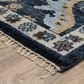 Oriental Weavers Majorca MAJ02 Blue and Multicolor 6" x 9" Area Rug, , large