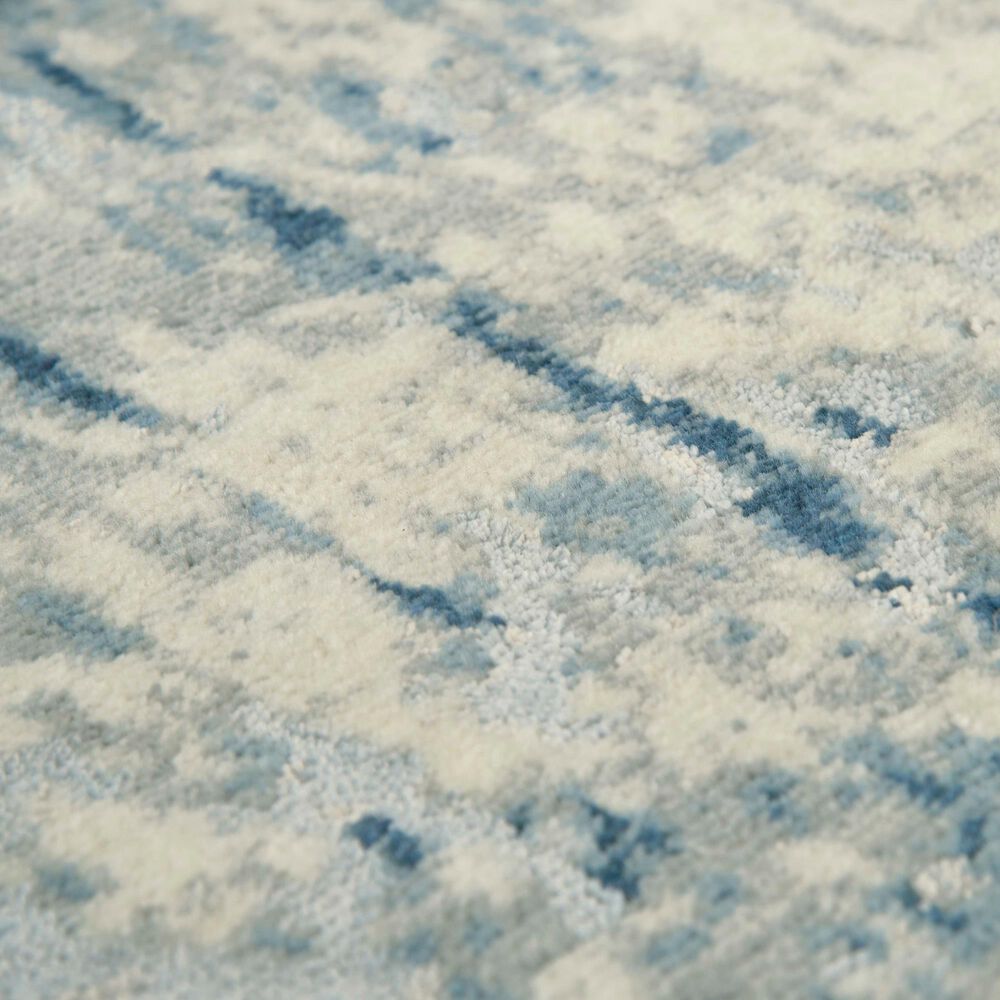 RIZZY Impressions 9&#39; x 12&#39; Blue Area Rug, , large