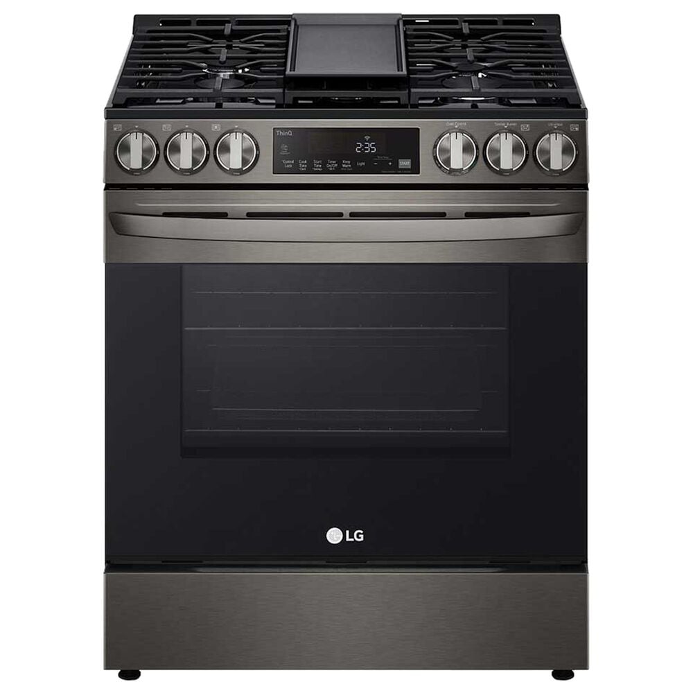 LG 5.8 Cu. Ft. Slide-In Gas Range in Black Stainless Steel, , large