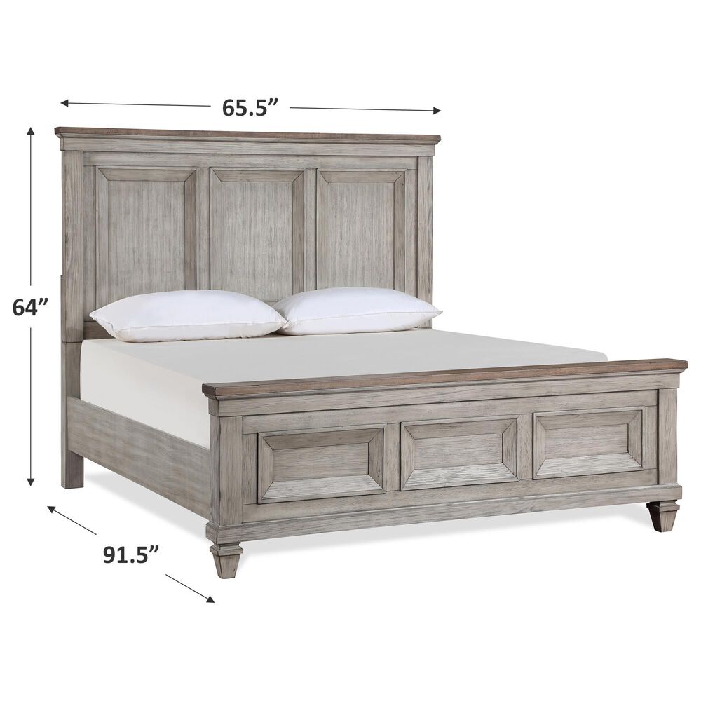 New Heritage Mariana Queen Bed in Vintage Creme, , large