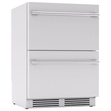 Zephyr 5.1 Cu. Ft. Outdoor Dual Zone Drawer Refrigerator in Stainless Steel, , large