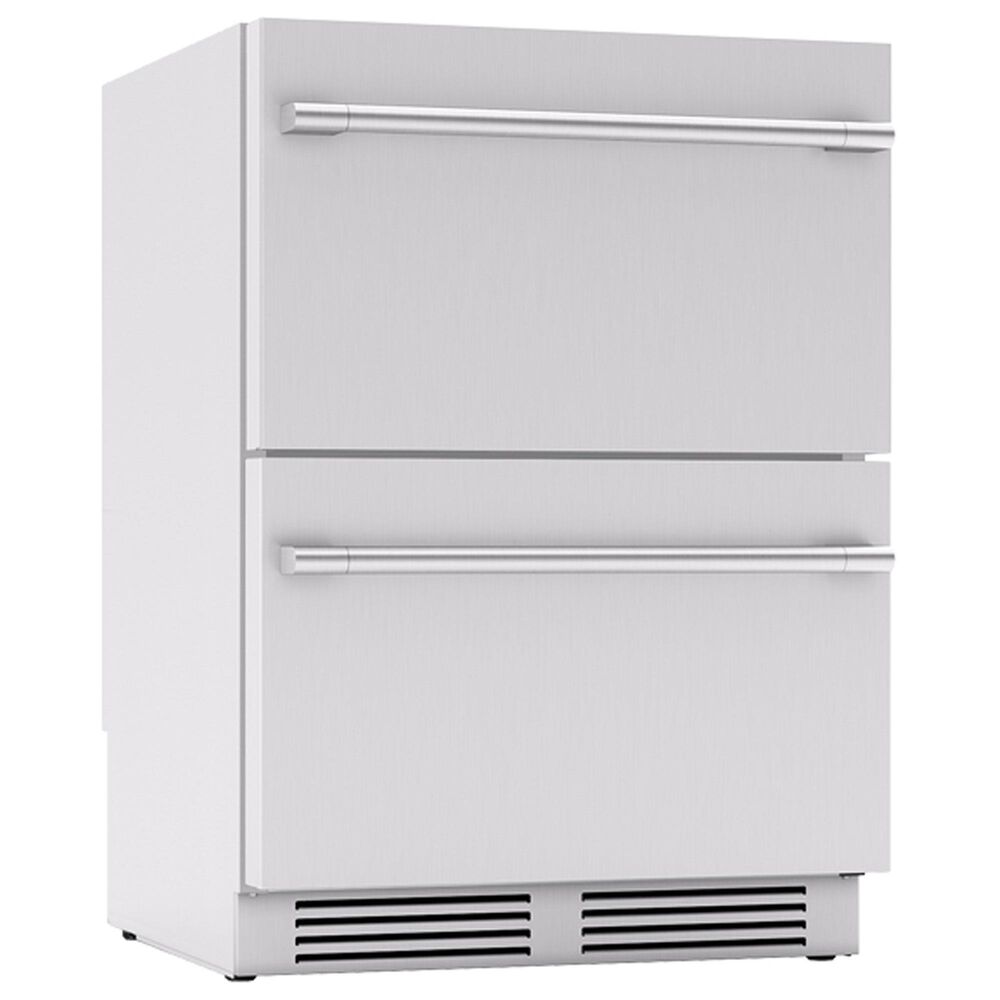 Zephyr 5.1 Cu. Ft. Outdoor Dual Zone Drawer Refrigerator in Stainless Steel, , large