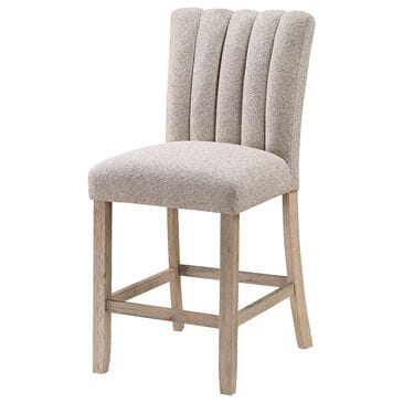 Global Furniture USA Bar Stool with Beige Cushion in Natural, , large