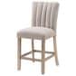 Global Furniture USA Bar Stool with Beige Cushion in Natural, , large