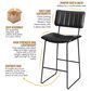 Crystal City Tribeca 30" Bar Stool in Black, , large