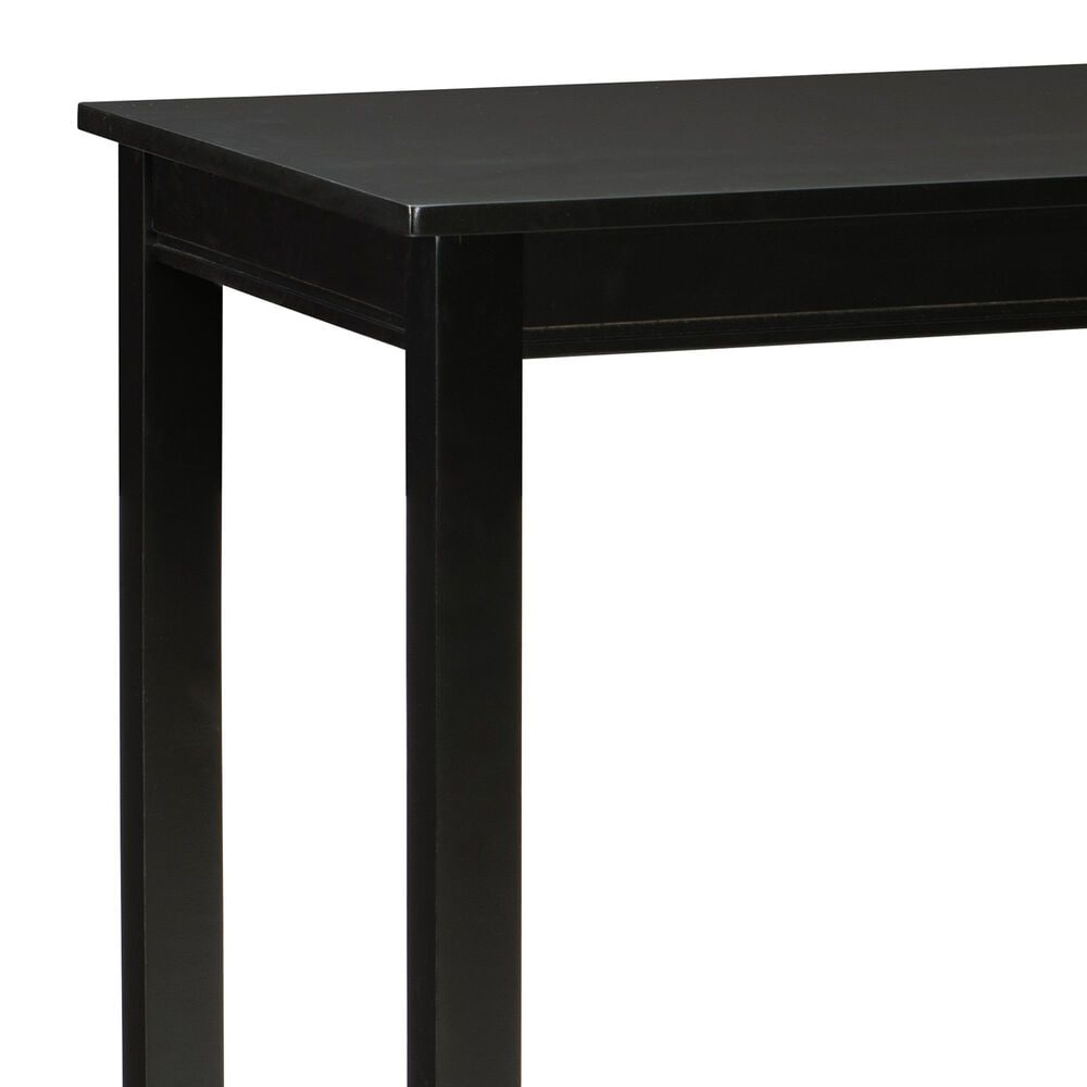 Linon Home Decor Claridge Bar Height Pub Table in Jet-Black - Table Only, , large