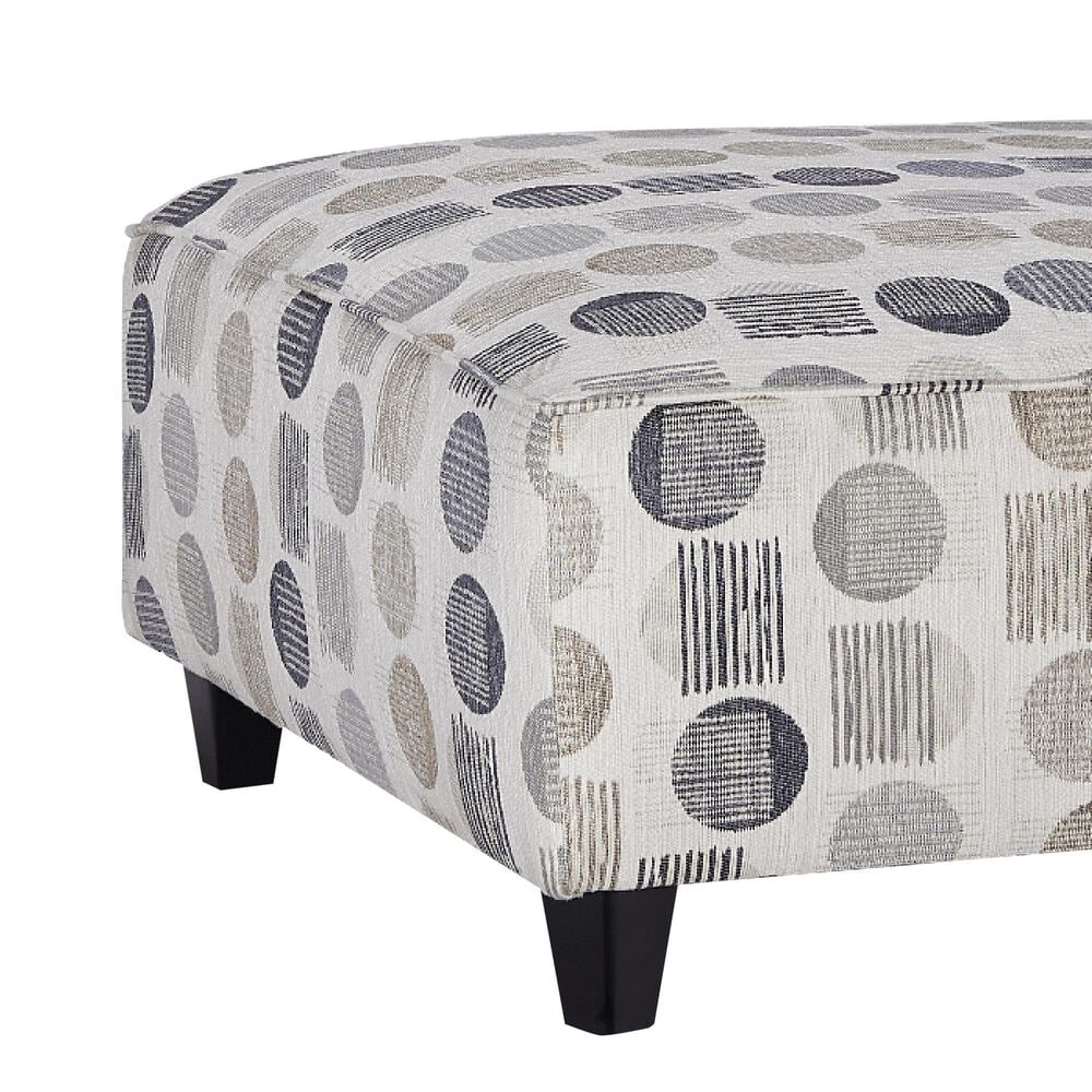 Fusion Furniture 3010 Cocktail Ottoman in Bounce Horizon, , large