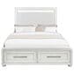 Sasha Lee 3-Piece Queen Storage Bedroom Set in Brushed White, , large