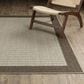 ROW by Oriental Weavers Zarina Striped Beige and Brown 7"10" x 10" Indoor/Outdoor Area Rug, , large