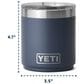 YETI Rambler 10 Oz Stackable Lowball Tumbler in Sea Stone, , large
