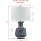 Southern Lighting Table Lamp Burke, , large