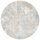 Surya Brunswick Taupe, Gray, Cream, Blue, Light Slate and Seafoam 7"10" Round Area Rug, , large