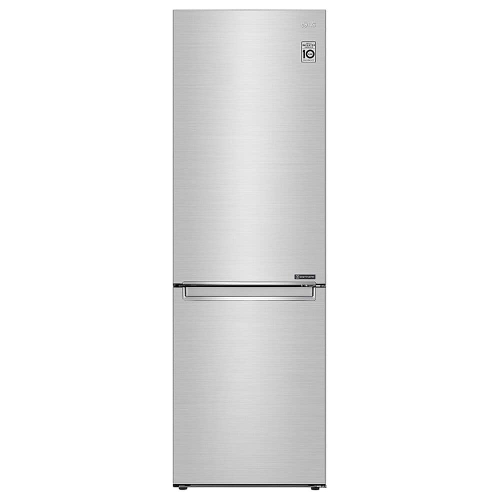 LG 12 Cu. Ft. Bottom Freezer Counter-Depth Refrigerator in Stainless Steel, , large