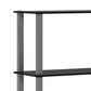HOMLUX 5-Tier Display Rack in Black and Grey, , large