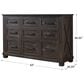 A-America Sun Valley 9 Drawer Dresser in Charcoal, , large