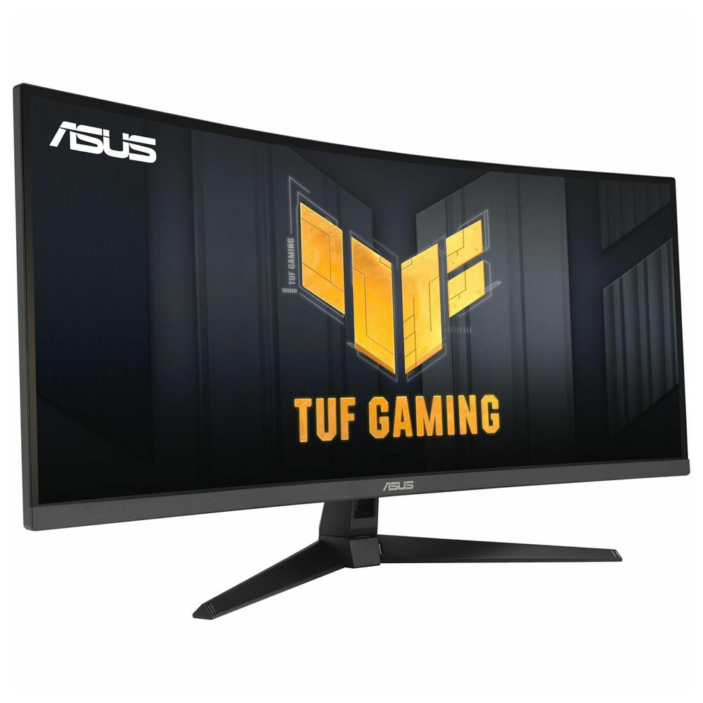 ASUS TUF Gaming 34" WQHD Curved Gaming Monitor in Black, , large