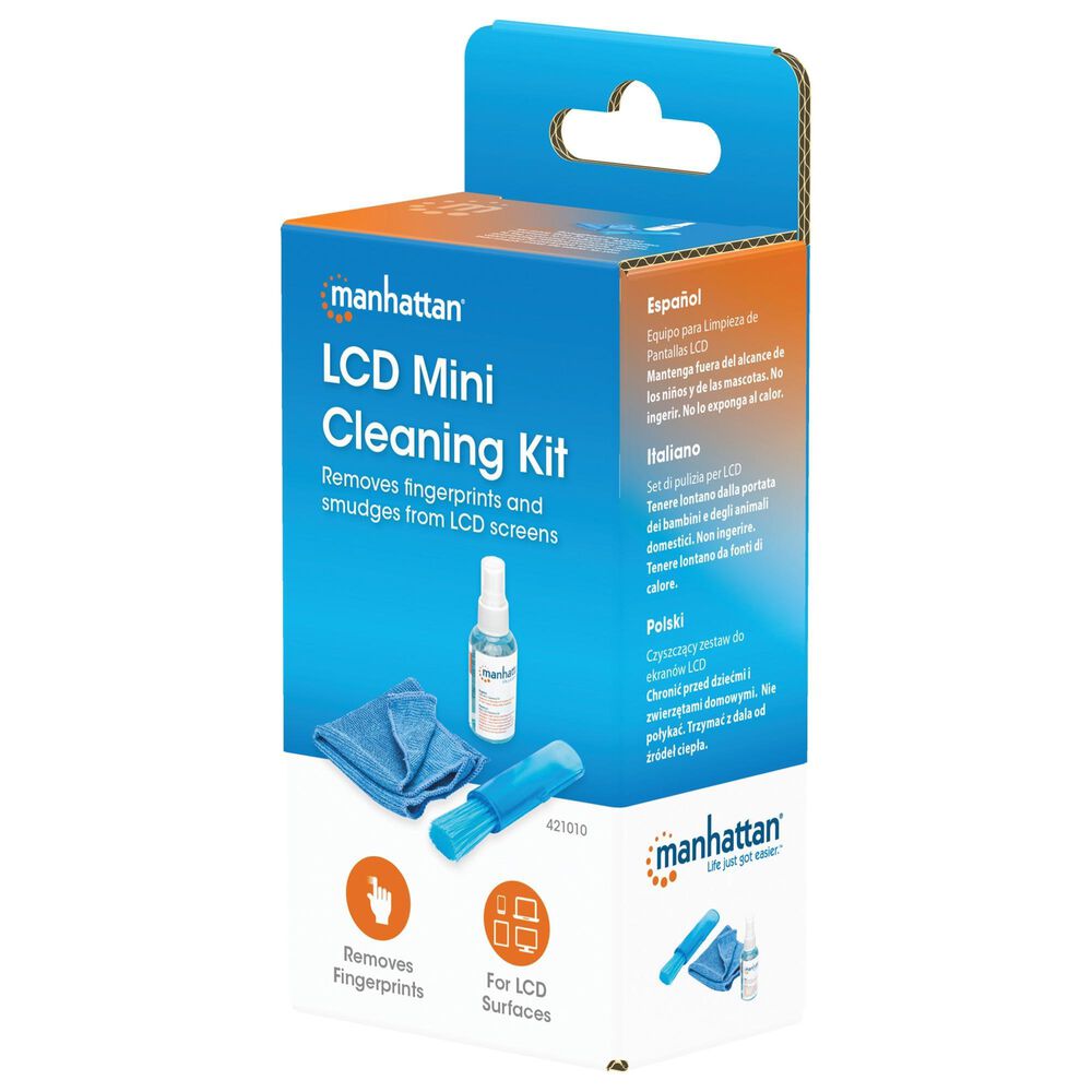 Manhattan LCD Mini Cleaning Kit in Multicolor, , large
