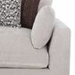 Moore Furniture Dreamscape Pollock 4-Piece Stationary L-Shaped Reversible Sectional in Linwood Linen, , large