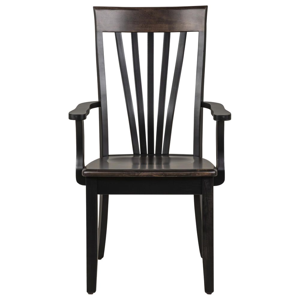 Trailway Llc Bighorn Arm Chair in Shadow and Pitch Black, , large