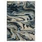 Oriental Weavers Capella Abstract Blue 6"7" x 9"6" Area Rug, , large