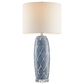 Lite Source Table Lamp in Blue and White, , large