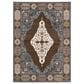 Oriental Weavers Ellington ELL06 5"3" x 7"6" Rust and Blue Area Rug, , large