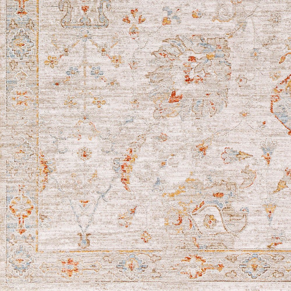Surya Avant Garde 2&#39;7&quot; x 4&#39; Orange, Blue and Beige Area Rug, , large