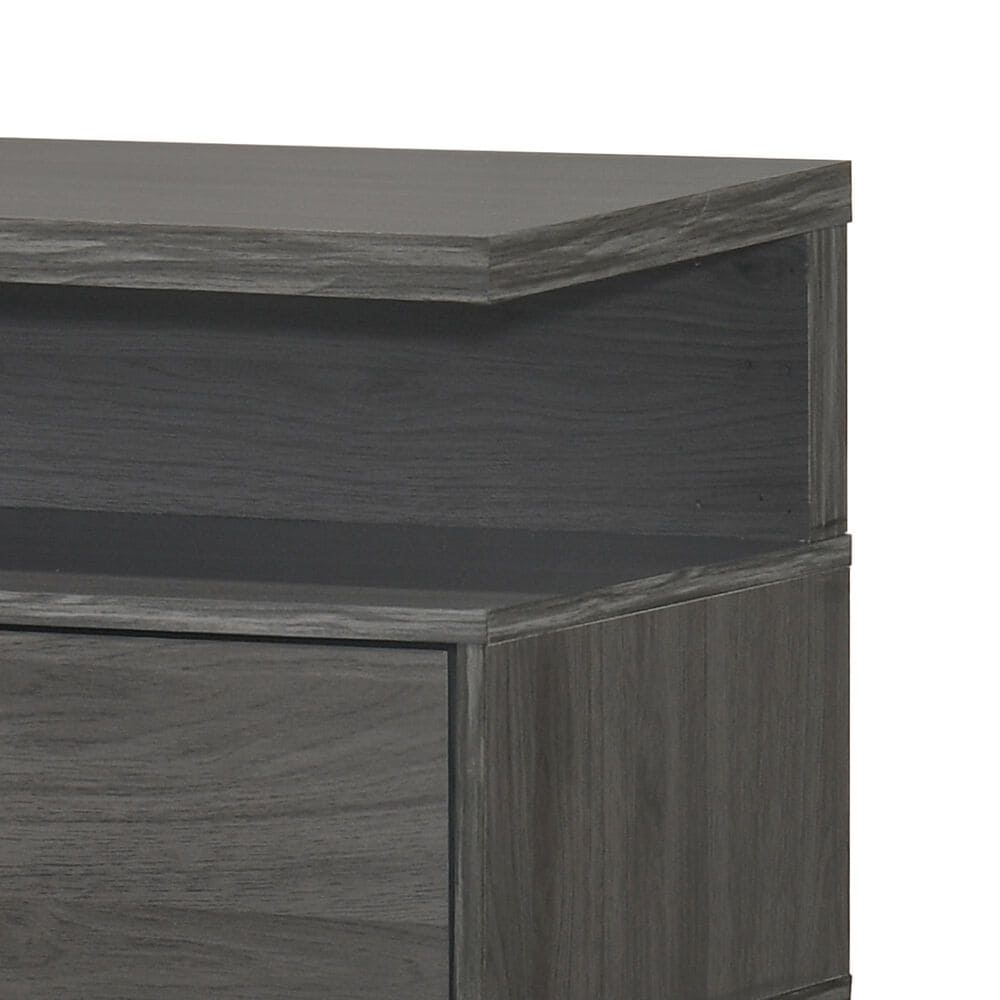 Everly Living Everly 71" TV Stand in Gray, , large