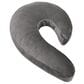 Jaxx Avana Uno Adjustable Memory Foam Snuggle Pillow for Side Sleepers in Gray, , large
